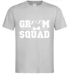 Чоловіча футболка Groom squad glasses Сірий Чоловіча футболка Groom squad glasses Сірий фото