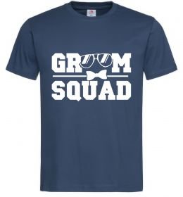 Мужская футболка Groom squad glasses Мужская футболка Groom squad glasses