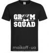 Мужская футболка Groom squad glasses Черный фото