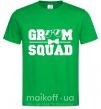 Чоловіча футболка Groom squad glasses Зелений фото