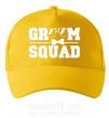 Кепка Groom squad glasses Сонячно жовтий фото