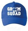 Кепка Groom squad glasses Ярко-синий фото