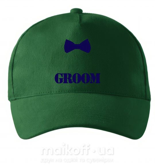 Кепка Groom butterfly Темно-зелений фото