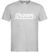 Мужская футболка Groom line Серый Мужская футболка Groom line Серый фото