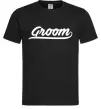 Мужская футболка Groom line Черный Мужская футболка Groom line Черный фото