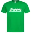 Мужская футболка Groom line Зеленый Мужская футболка Groom line Зеленый фото