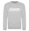 Свитшот Groom line Серый меланж фото