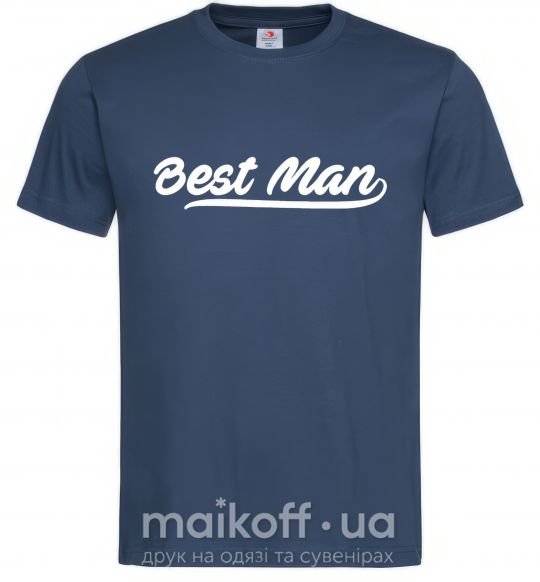 Мужская футболка Bestmen line Темно-синий фото