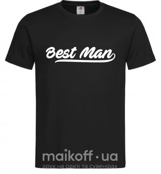Чоловіча футболка Bestmen line Чорний фото