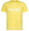 Мужская футболка Bestmen line Лимонный фото