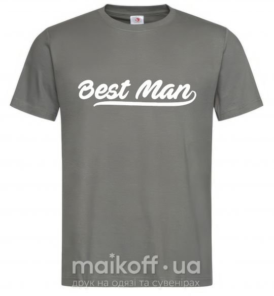 Мужская футболка Bestmen line Графит фото