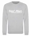Свитшот Bestmen line Серый меланж Свитшот Bestmen line Серый меланж фото