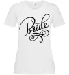 Жіноча футболка Bride вензеля Білий Жіноча футболка Bride вензеля Білий фото