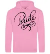 Жіноча толстовка (худі) Bride вензеля Рожевий фото