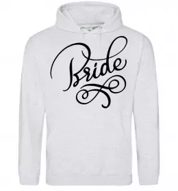 Женская толстовка (худи) Just married with date Белый фото