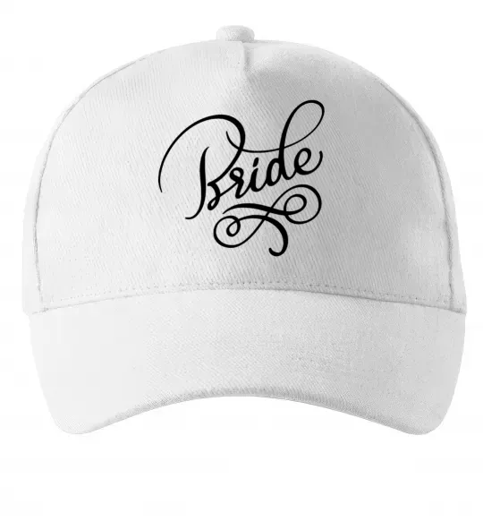 Кепка Bride вензеля Белый фото
