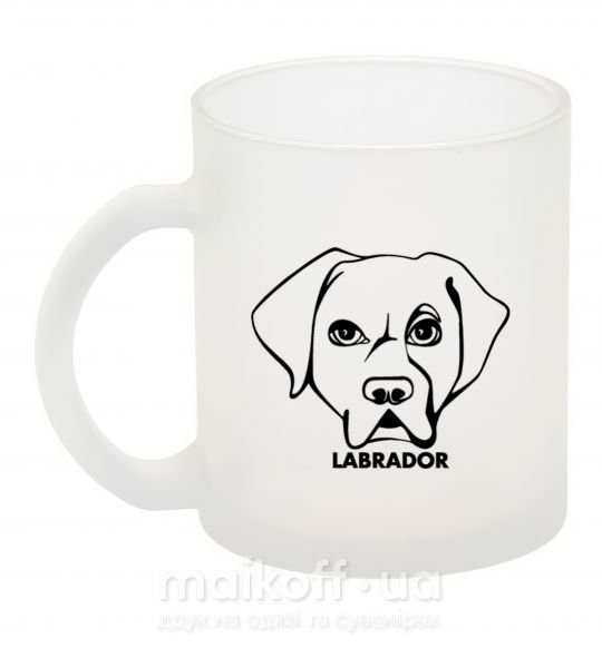 Чашка стеклянная Labrador Фроузен фото