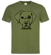 Мужская футболка Labrador Оливковый фото