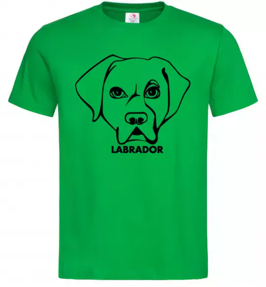 Мужская футболка Labrador Зеленый фото