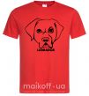 Чоловіча футболка Labrador Червоний фото