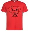 Мужская футболка Labrador Красный фото