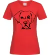 Женская футболка Labrador Красный фото