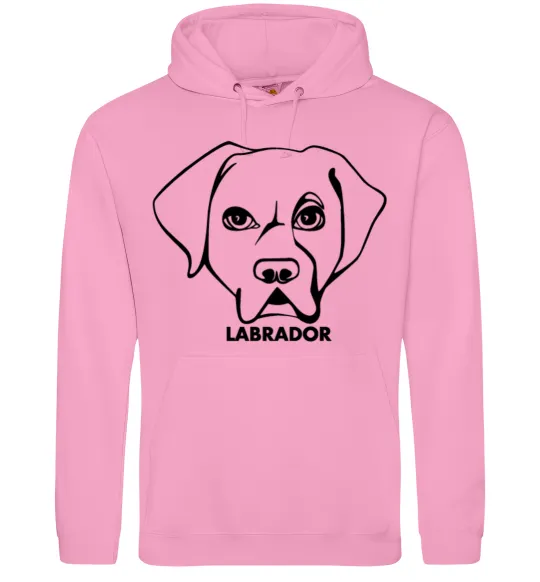 Женская толстовка (худи) Labrador Розовый фото