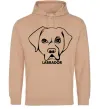 Женская толстовка (худи) Labrador Песочный Женская толстовка (худи) Labrador Песочный фото