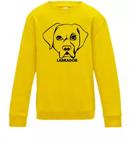 Детский Свитшот Labrador Солнечно желтый фото