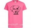 Дитяча футболка Labrador Яскраво-рожевий фото