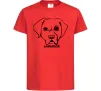 Детская футболка Labrador Красный фото