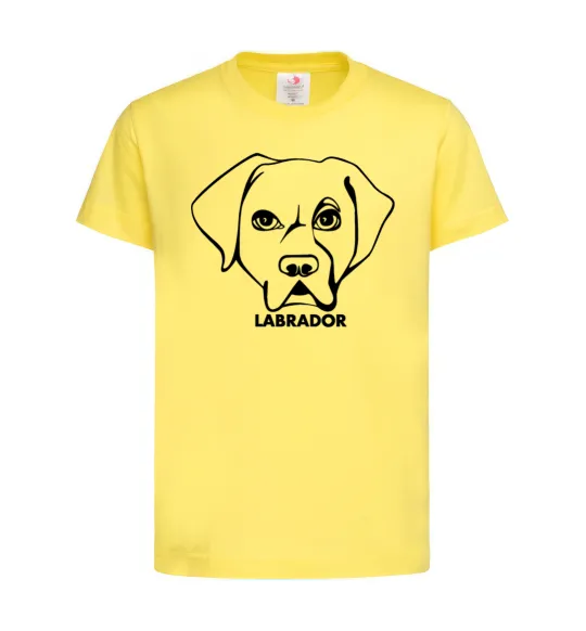 Детская футболка Labrador Лимонный фото