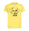 Детская футболка Labrador Лимонный фото