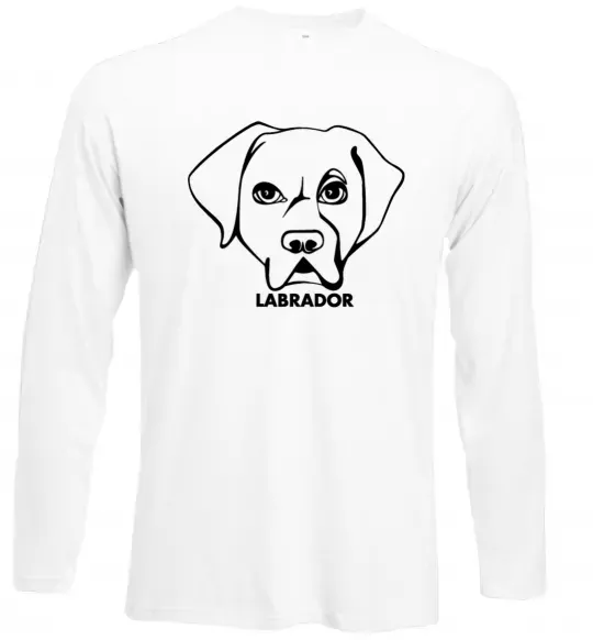 Лонгслив Labrador Белый фото