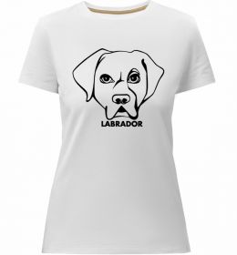 Женская премиум футболка Labrador
