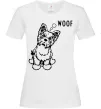 Жіноча футболка Woof Білий фото