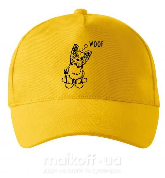 Кепка Woof Сонячно жовтий фото