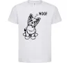 Детская футболка Woof Белый Детская футболка Woof Белый фото