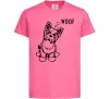 Детская футболка Woof Ярко-розовый Детская футболка Woof Ярко-розовый фото