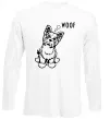 Лонгслів Woof Білий фото