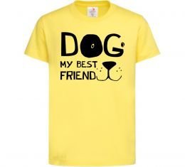Детская футболка Dog my best friend Детская футболка Dog my best friend