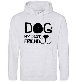 Мужская толстовка (худи) Dog my best friend