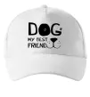 Кепка Dog my best friend Білий Кепка Dog my best friend Білий фото