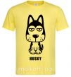 Мужская футболка Husky Лимонный фото