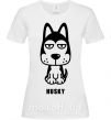 Женская футболка Husky Белый фото