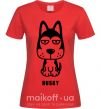 Женская футболка Husky Красный фото