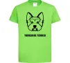 Дитяча футболка Yorkshire terrier Лаймовий фото