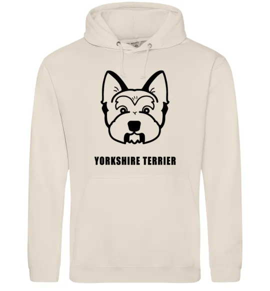 Женская толстовка (худи) Yorkshire terrier Таш фото