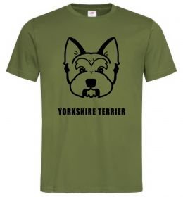 Мужская футболка Yorkshire terrier