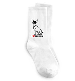Носки I love chihuahua